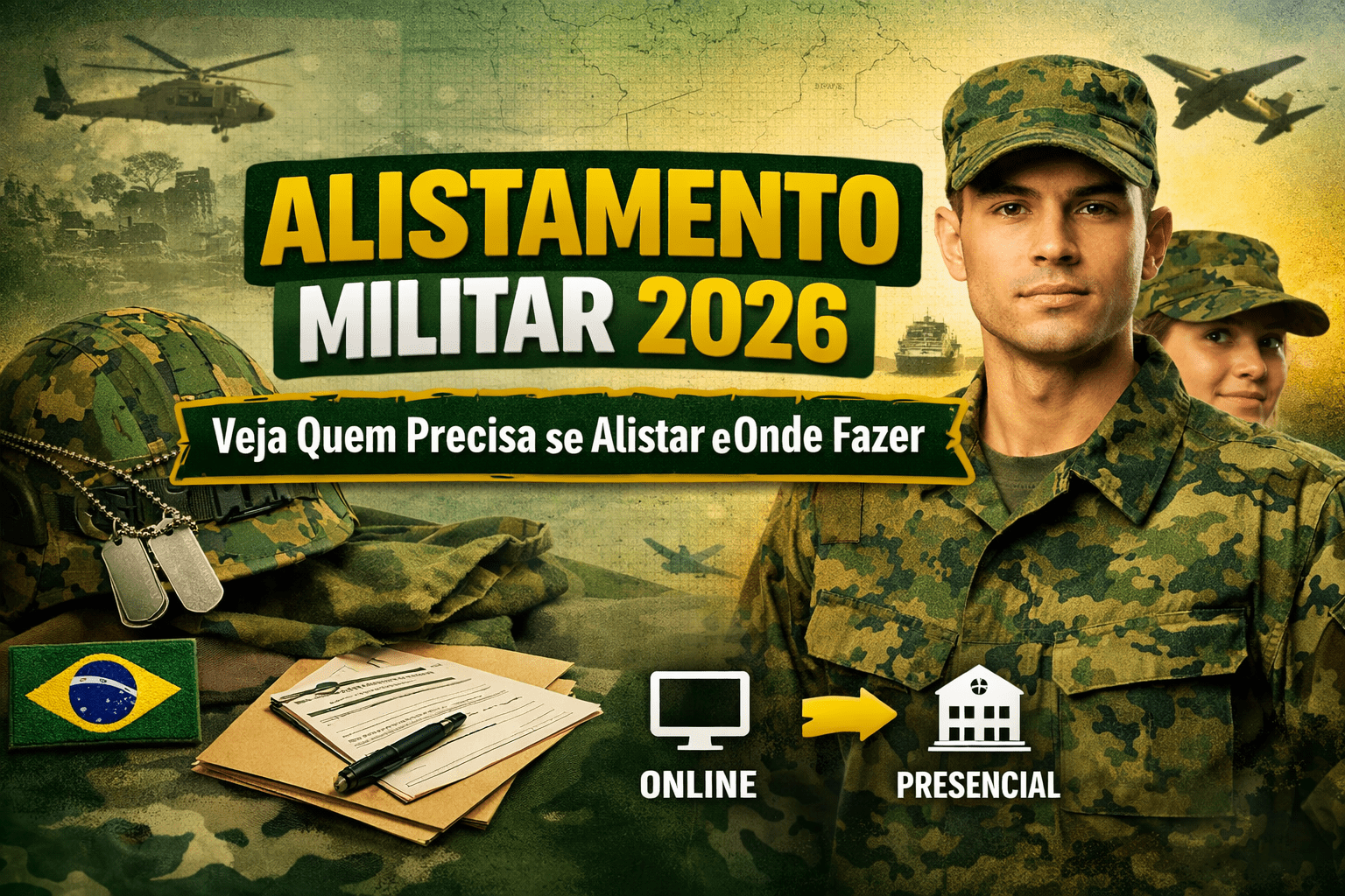 Alistamento Militar 2026: Veja Quem Precisa se Alistar - Guia de Carreira